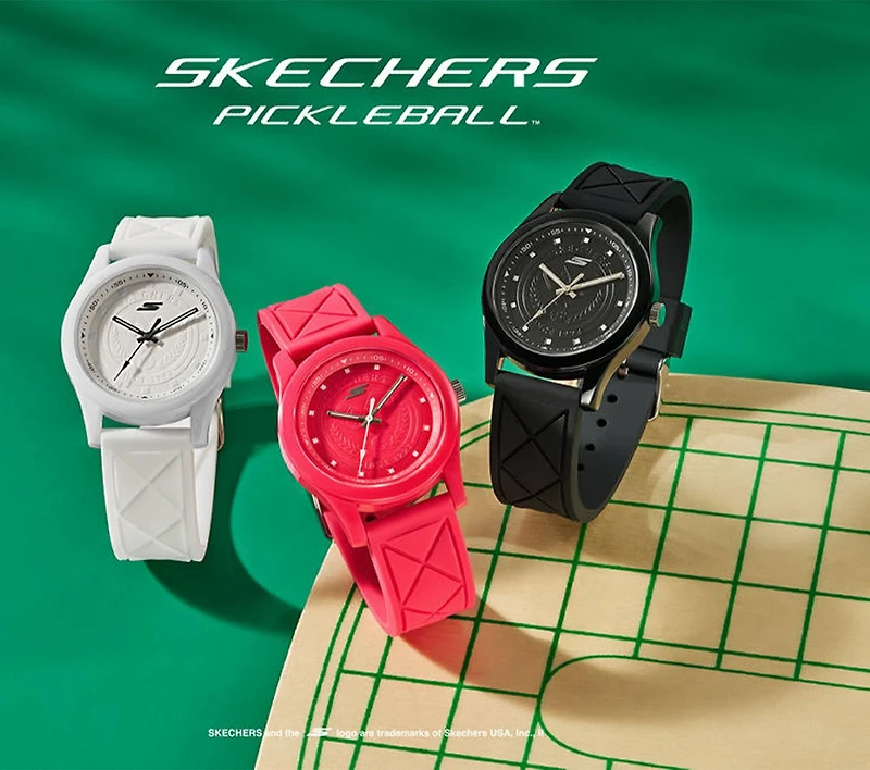 Pickleball Dial Quilt Watch