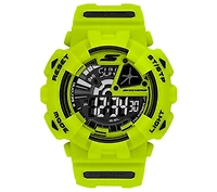 Digital Neon Green Watch