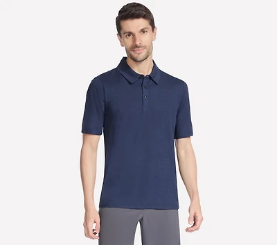 GO GOLF DRI All Day Stripe Polo