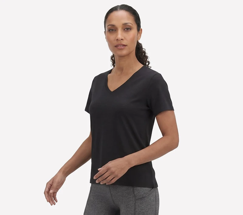 Pima V-Neck Tee