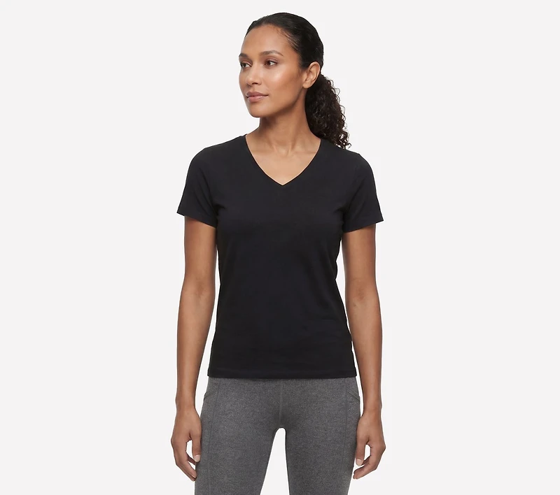 Pima V-Neck Tee