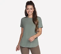 GO WALK Luxe Rib Tunic Tee