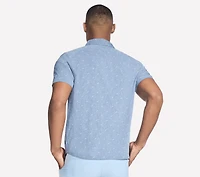 The GO WALK Air Printed Short Sleeve Shirt