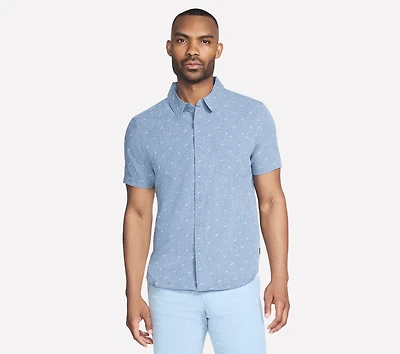 The GO WALK Air Printed Short Sleeve Shirt
