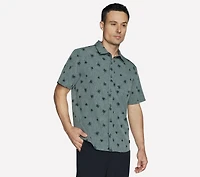 The GO WALK Air Printed Short Sleeve Shirt