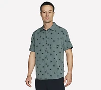 The GO WALK Air Printed Short Sleeve Shirt