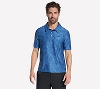 GO DRI All Day Printed Polo
