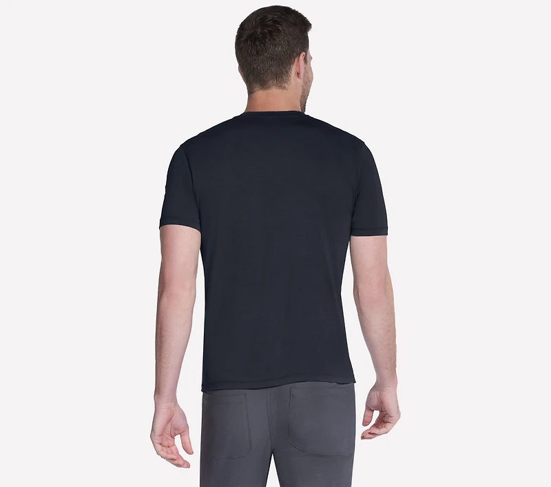 GO DRI Pima Short Sleeve V-Neck