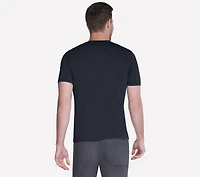 GO DRI Pima Short Sleeve V-Neck