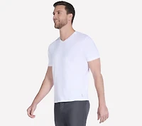 GO DRI Pima Short Sleeve V-Neck