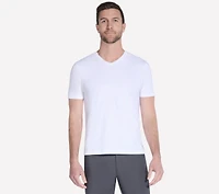 GO DRI Pima Short Sleeve V-Neck