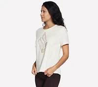 Skechers Cheetah Diamond Tee