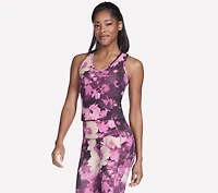 GO FLEX RIB Inbloom V-Neck Tank