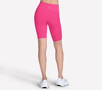 GO WALK High Waisted 10 Inch Bike Short