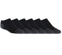 6 Pack Boys' No Show Socks