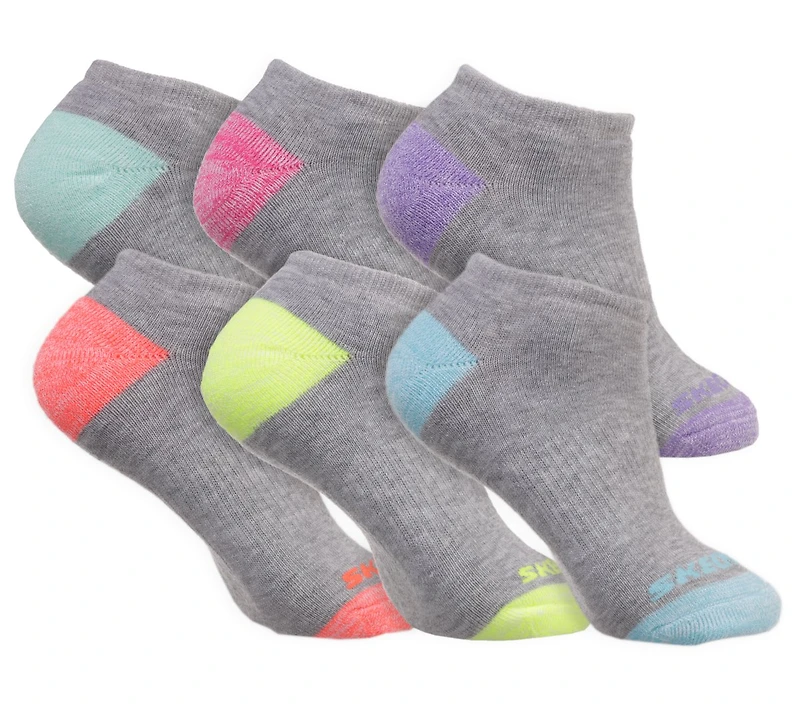 6 Pack Low Cut Walking Socks