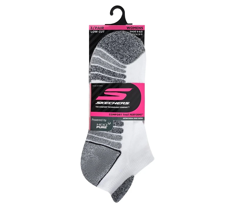 3 Pack Women's Half Terry Low Cut Socks