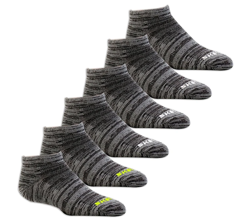 6 Pack Low Cut Non Terry Socks
