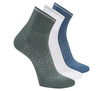 3 Pack Men's Performance Running Quarter Socks