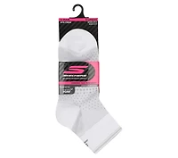 3 Pack Women's Reflective Performance Quarter Socks
