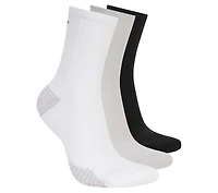 3 Pack Women's Half Terry Low Crew Socks
