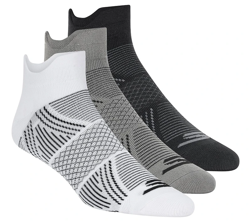 3 Pack Men's Performance Low Cut Pattern Socks