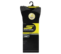 3 Pack Men's Reflective Performance Crew Socks