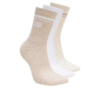 3 Pack Women's Low Crew Varsity Socks
