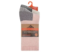 2 Pack Women's Crew Wool Socks