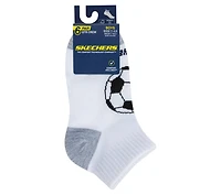6 Pack Sports Quarter Crew Socks