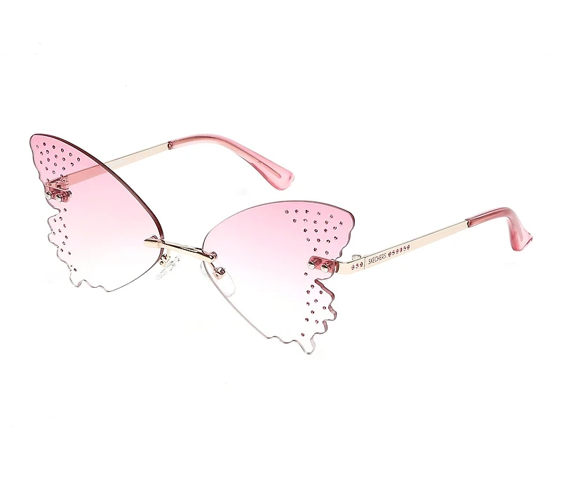 Rimless Butterfly Sunglasses