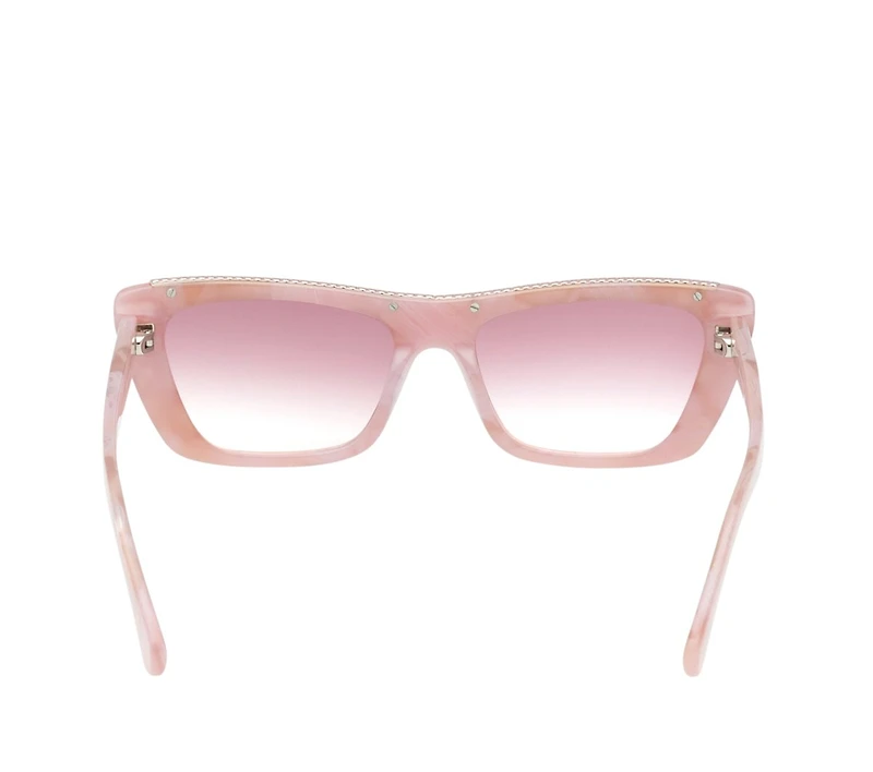 Elevated Cateye Marble Gradient Sunglasses