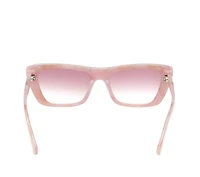 Elevated Cateye Marble Gradient Sunglasses