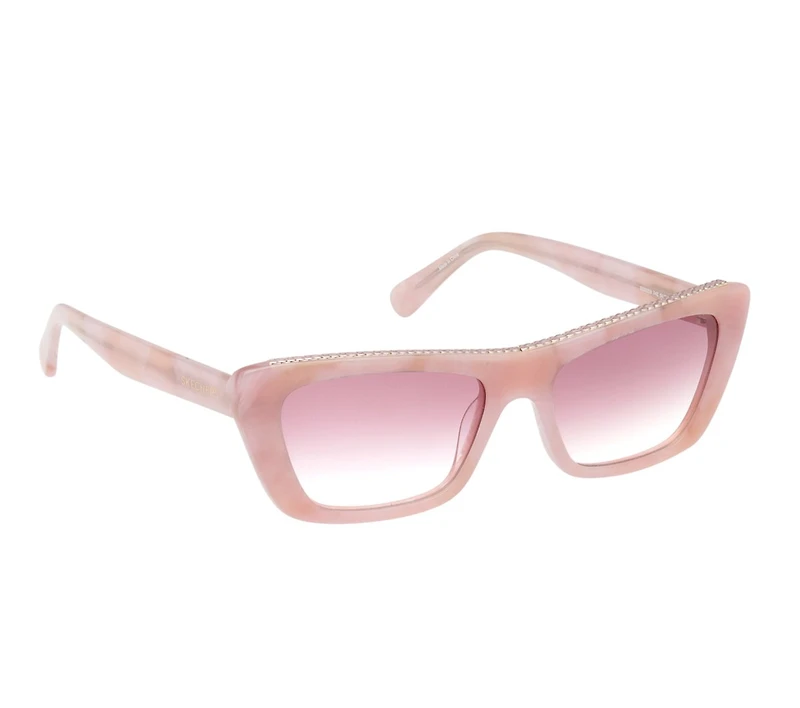 Elevated Cateye Marble Gradient Sunglasses