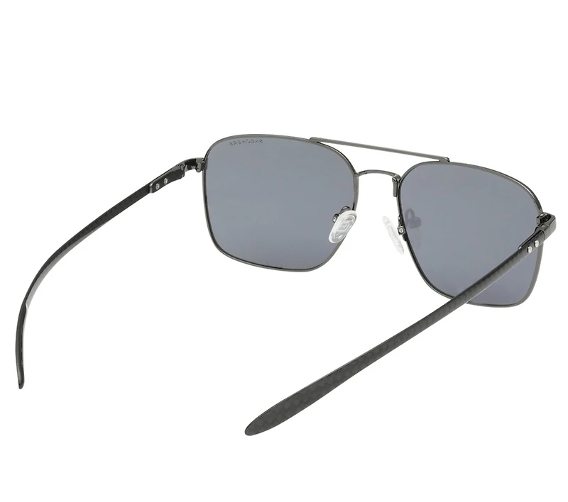 Elevated Square Satin Sunglasses