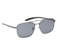 Elevated Square Satin Sunglasses