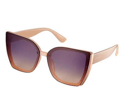 Square Milky Sunglasses