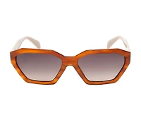 Geo Shiny Lens Sunglasses