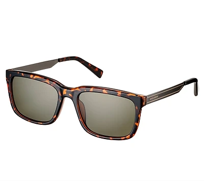 Square Tortoise Lens Sunglasses