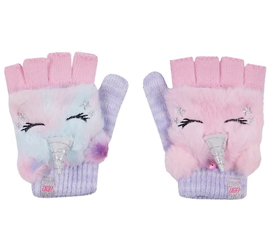 Cold Weather Flip Top Pretty Unicorn Glove 1 Pack