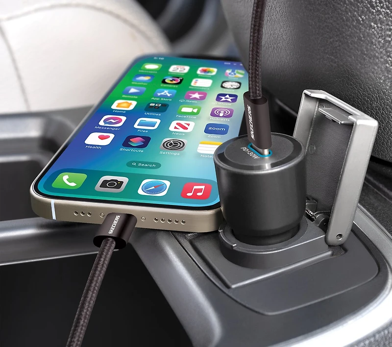 30W USB-C Car Charging Kit