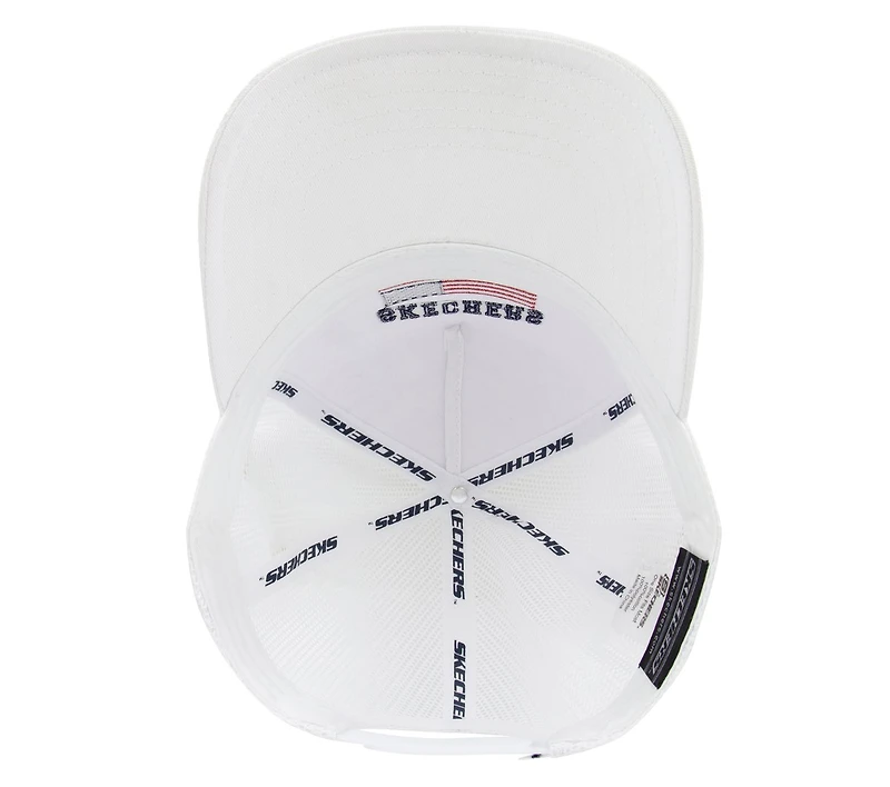 Skechers Accessories USA Flag Trucker Hat