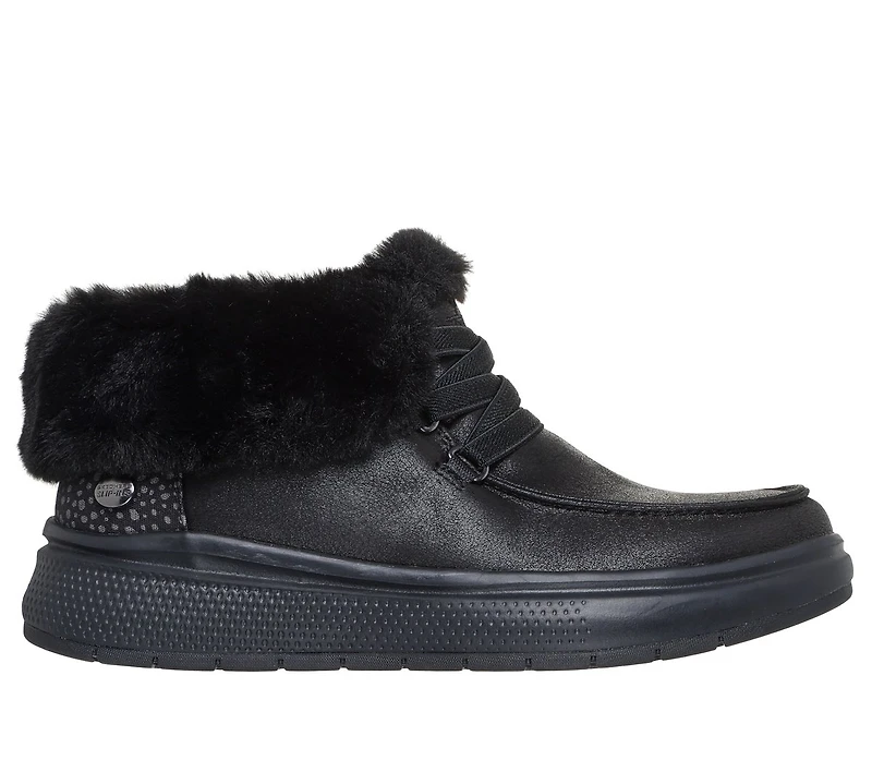 Skechers Slip-ins: BOBS Skip Cute Wave - Fur Fancies