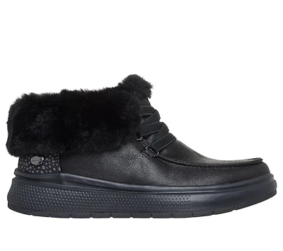 Skechers Slip-ins: BOBS Skip Cute Wave - Fur Fancies
