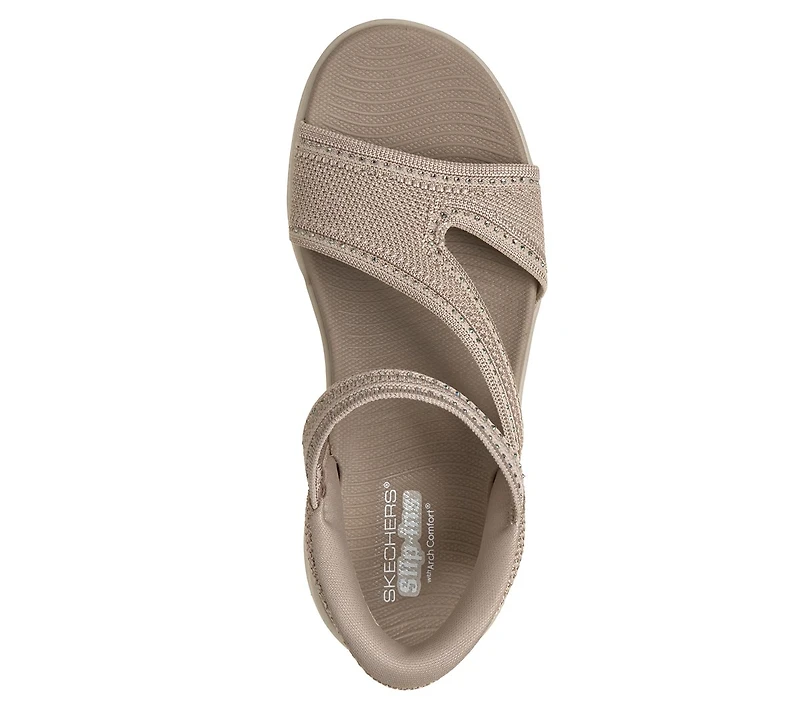 Skechers Slip-ins: GO WALK Massage Fit Sandal
