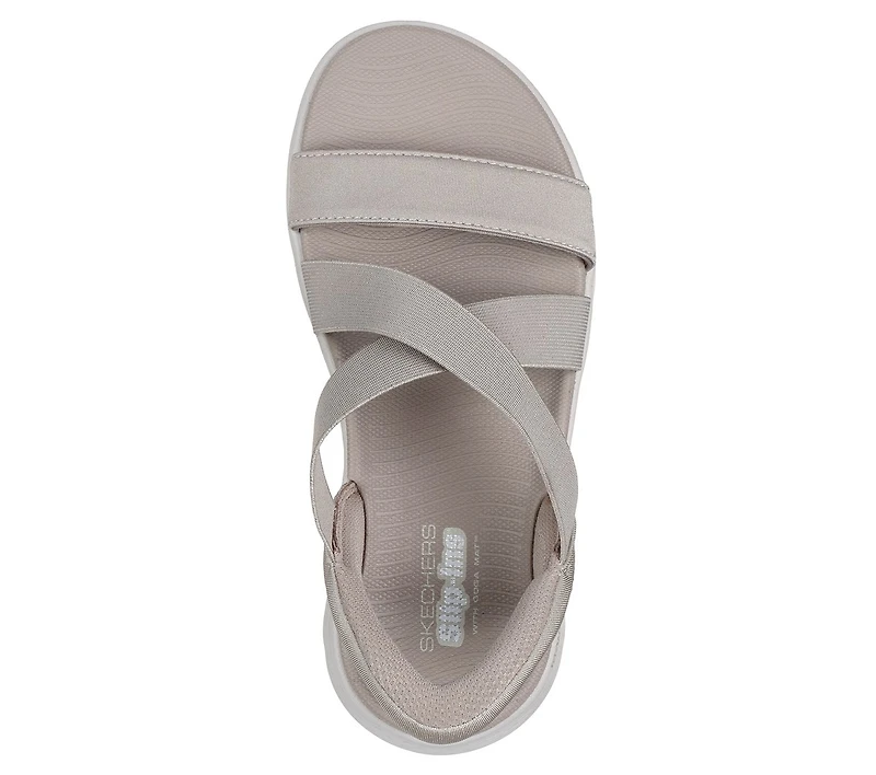 Skechers Slip-ins: GO WALK Flex Sandal - Glimmer