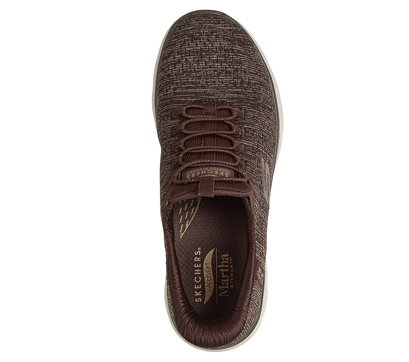 Martha Stewart Skechers Slip-ins: Arch Fit Summits - Soft Shimmer
