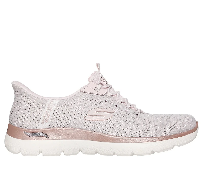 Martha Stewart Skechers Slip-ins: Arch Fit Summits - Soft Shimmer