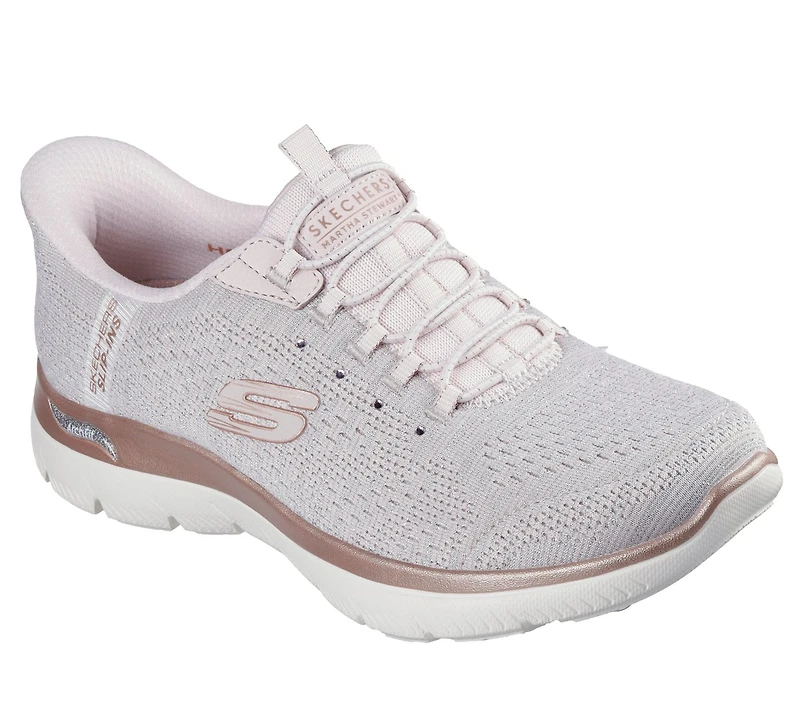 Martha Stewart Skechers Slip-ins: Arch Fit Summits - Soft Shimmer