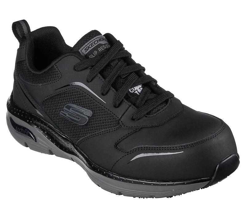 Work: Arch Fit Slip-Resistant - Angis Comp Toe